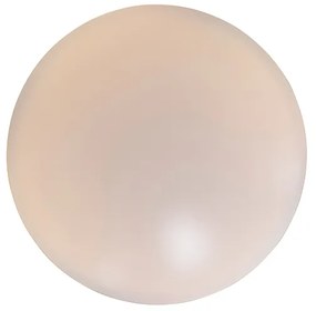 Smart moderne plafondlamp wit 38 cm incl. LED en RGB - Iene