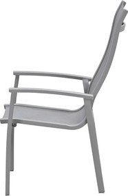 Garden Impressions Hilly tuinset 5-delig taupe - Tulli tuintafel 180x115 cm - light teak vironwood