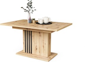 LEONEL Artisan Eik – MODERNE VOUWTAFEL TOT 180 cm!