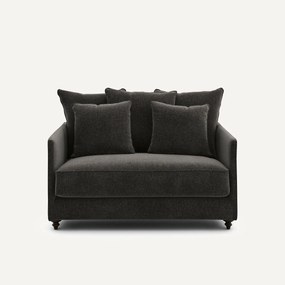 2-zits slaapbank fluweel chenille, Lazare