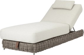 Yate ligbed grijs wicker | soft grey mixed weave kussens