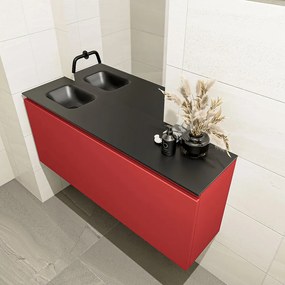 Mondiaz Olan 120cm toiletmeubel fire met wastafel urban links geen kraangat