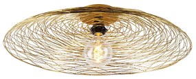 Oosterse plafondlamp goud 60 cm - Glan