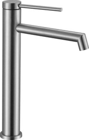 Wastafelkraan Rea Foss Brush Steel High
