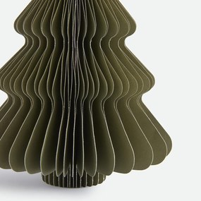 Set van 2 opvouwbare kerstbomen, hoogte 15 cm, CASPAR