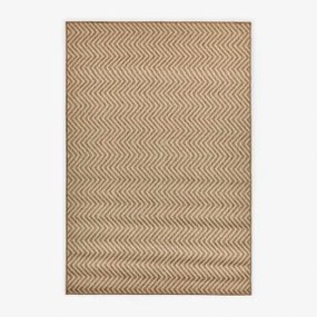 Rechthoekig Buitenkleed Van Polypropyleen Damara Natuurlijke Kleuren & 300 X 200 Cm - Sklum