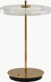 Kleine draagbare LED tafellamp Asteria Move, dimbaar