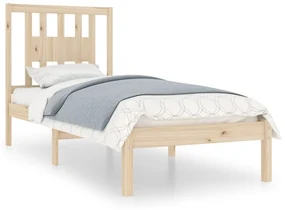vidaXL Bedframe massief hout 90x190 cm 3FT Single