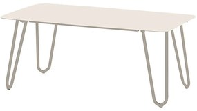 4 Seasons Outdoor Cool lounge tuintafel 110x59x45 cm - wit