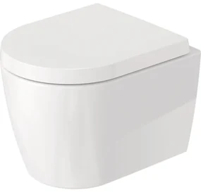 Duravit Me by Starck Wandcloset - 37x48cm - verkort - spoelrandloos - diepspoel - wondergliss - glans wit 25300900001