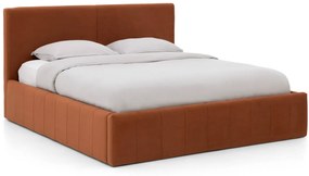 Goossens Bedframe Carte, 160 x 200 cm met storage, met 2x lattenbodem