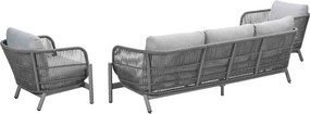 Garden Impressions Luzia loungeset 3-delig - taupe - grey sand