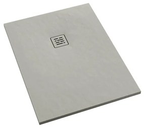 Aco Showerdrain douchevloer - 120x80x3.5cm - antislip - beton/beige 913502