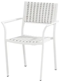 4 Seasons Outdoor | Piazza stacking chair      Wit weerbestendig