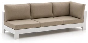 Bellagio Avolo/Cosiraw 120cm hoek loungeset met vuurtafel 3-delig links