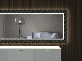 LED spiegel met decor D13
