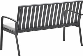 Garden Impressions Neapolis tuinbank 150 cm - donker grijs