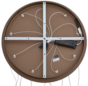 Design hanglamp donker brons 9-lichts incl. LED 3-staps dimbaar - Vide Anella