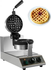 VEVOR Wafelijzer 1100W 220V Wafelijzer Wafelijzer voor 4 wafels