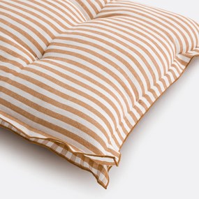 Gingham vloermat, katoen en linnen lengte 120 cm, Cottage