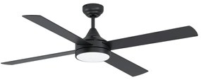 EGLO Trinidad 35085 | Plafondventilator 122CM Zwart | Inclusief 20W LED Lamp