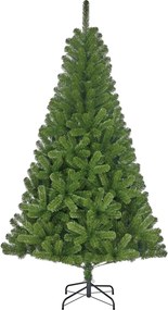 Black Box Charlton kunstkerstboom - 185 cm - groen - Diameter 115 cm - 525 tips - metalen voet