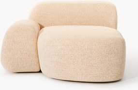 Bouclé hoekmodule Wolke