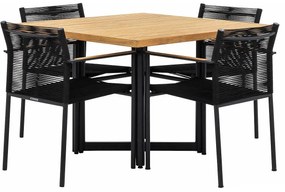 Goossens Tuinstoel Met Armleuning Jakarta, Tuinstoel met armleuning