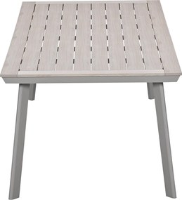 Garden Impressions Amarillo tuinset 7-delig - Penedo tuintafel 230x100 taupe