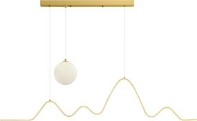 LED lamp LHJ034-CP BRUSH GOLD