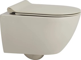 Ben Segno 2.0 hangtoilet met toiletbril compact Xtra glaze+ Free flush mat beige