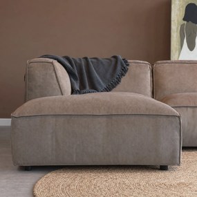 Hoekbank Links Beige