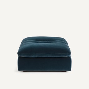 Modulaire fluwelen voetensteun, GIULIANO