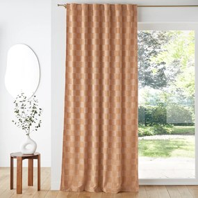 Gordijn in getextureerd jacquard effect, Domeo
