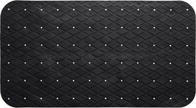 Zwart Bad Achterwandpaneel - 70x35 cm - Met Zuignappen