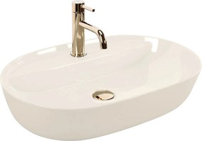 Opzetwastafel REA Aura 61 Ecru Shiny