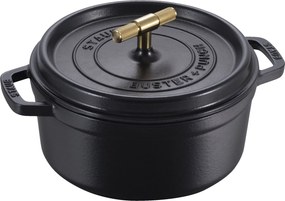 Staub La Cocotte Cocotte Buster+Punch 24 cm / 3,8 l, Rond, Zwart - La Cocotte - Staub