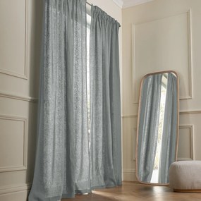 Gordijn van gewassen Linnen met ruflette-afwerking, Private