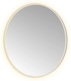 Hotbath &More Round spiegel 100cm RVS