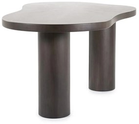 Eleonora Bobbie Organische Eettafel Walnoot - 215 X 110cm.
