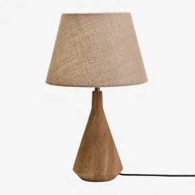 Alabama Mangohouten Tafellamp Mangohout & 20 Cm Alidara - Sklum