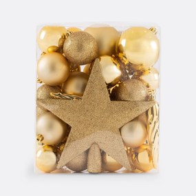 Set van 33 Kerstversieringen, Caspar