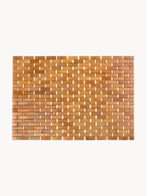 Badmat Palito van bamboehout, antislip