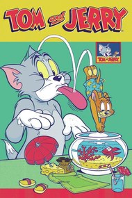 Kunstafdruk Tom & Jerry - Comics Cover