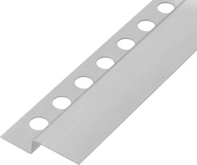 Douchebak profiel 130cm BRUSH NICKEL