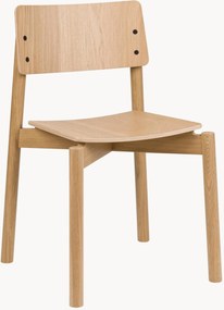 Houten eetkamerstoel Wem, stapelbaar