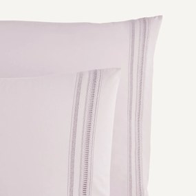 Kussensloop in perkalkatoen, Florentina