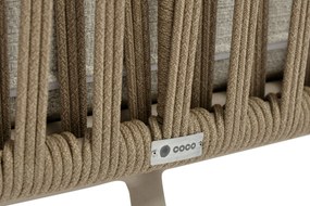 Stoel en Bank Loungeset 5 personen Rope Zand/Beige  Coco Elara
