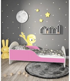 Peuter Roze Eenpersoonsbed Cosmo - Voor kinderen Kinderen Peuter Junior 5056231767873 Children's Beds Home, 160x80, Nee, Geen Children's Beds Home Meu