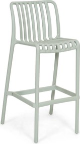 Barstoel Kunststof Groen Domani Furniture Alba  mint